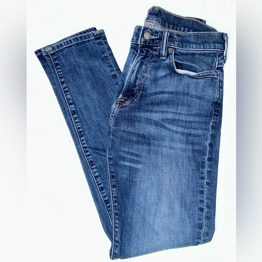 Abercrombie & Fitch Women's Skinny Jeans - Dark Blue